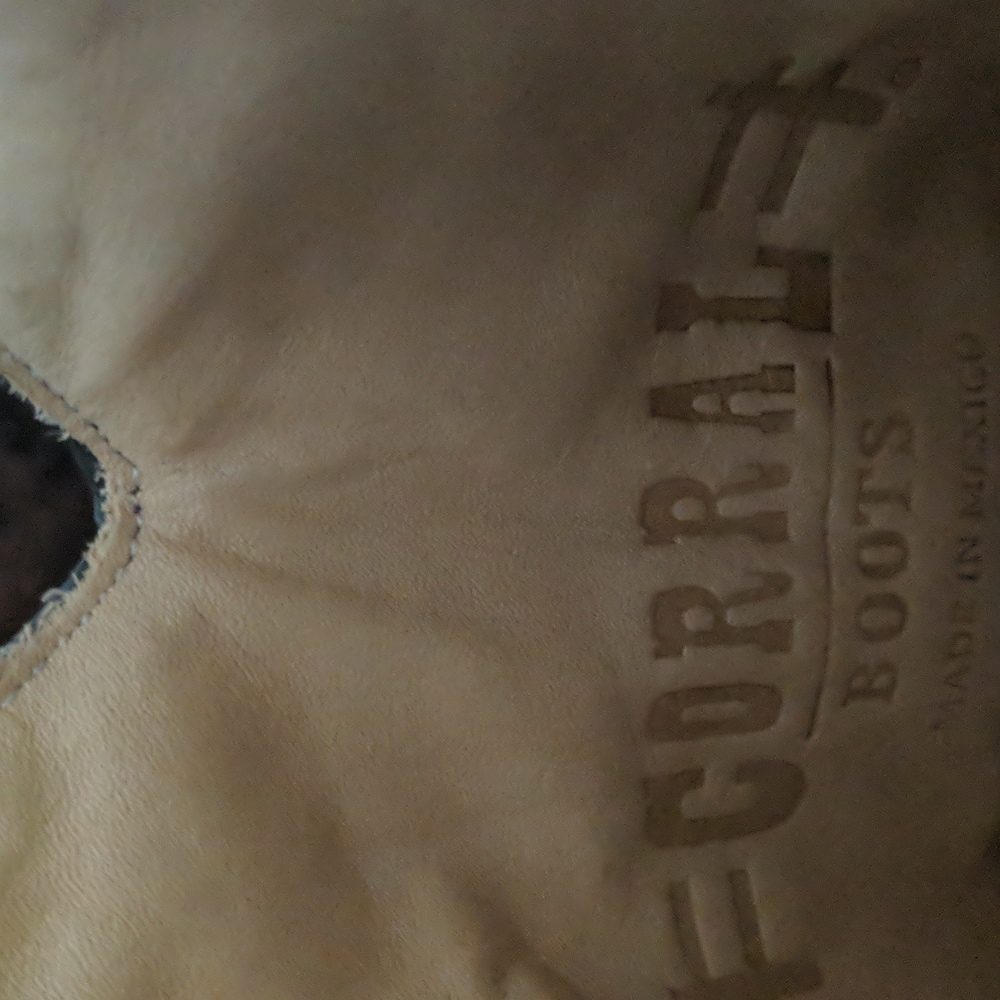 CORRAL C1104 Distressed brown/python cowgirl boot… - image 15